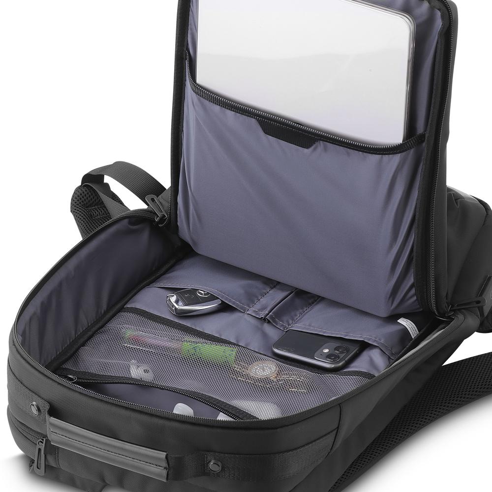 Mochila para Notebook MO1572 na cor Preto, brinde personalizado Sky Brindes