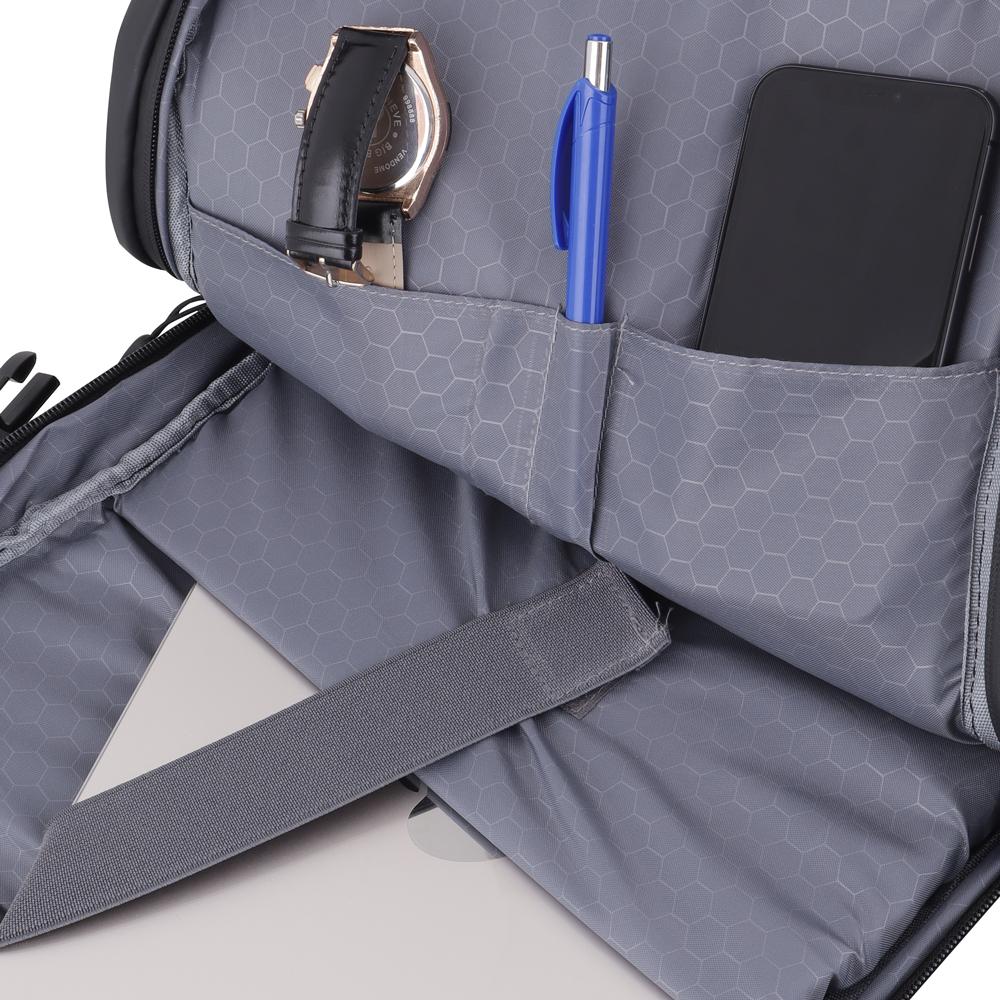 Mochila para Notebook MO1573 na cor Preto, brinde personalizado Sky Brindes