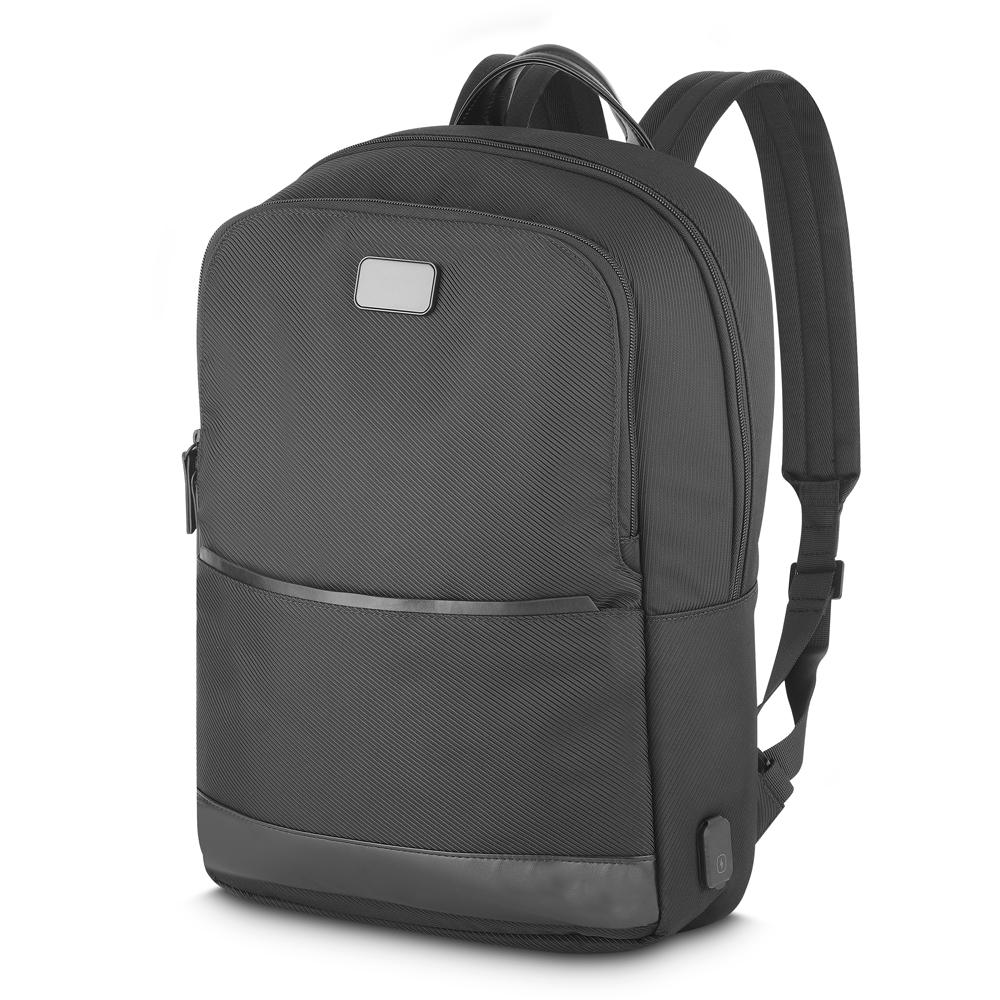 Mochila para Notebook MO1575 na cor Preto, brinde personalizado Sky Brindes