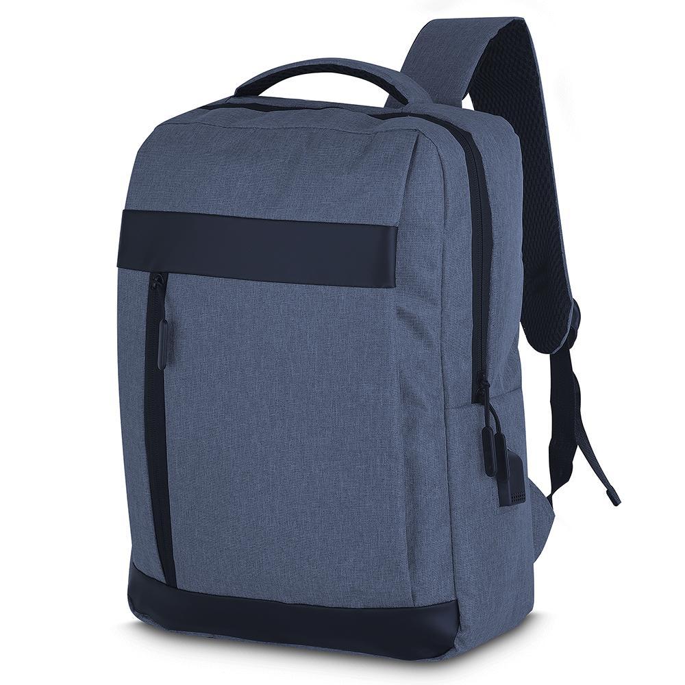 Mochila para Notebook MO1664 na cor Azul, brinde personalizado Sky Brindes
