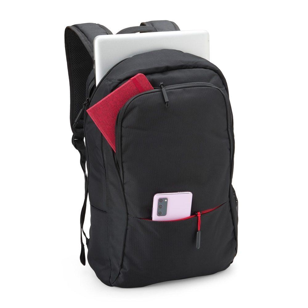 Mochila para Notebook MO1666 na cor Preto, brinde personalizado Sky Brindes