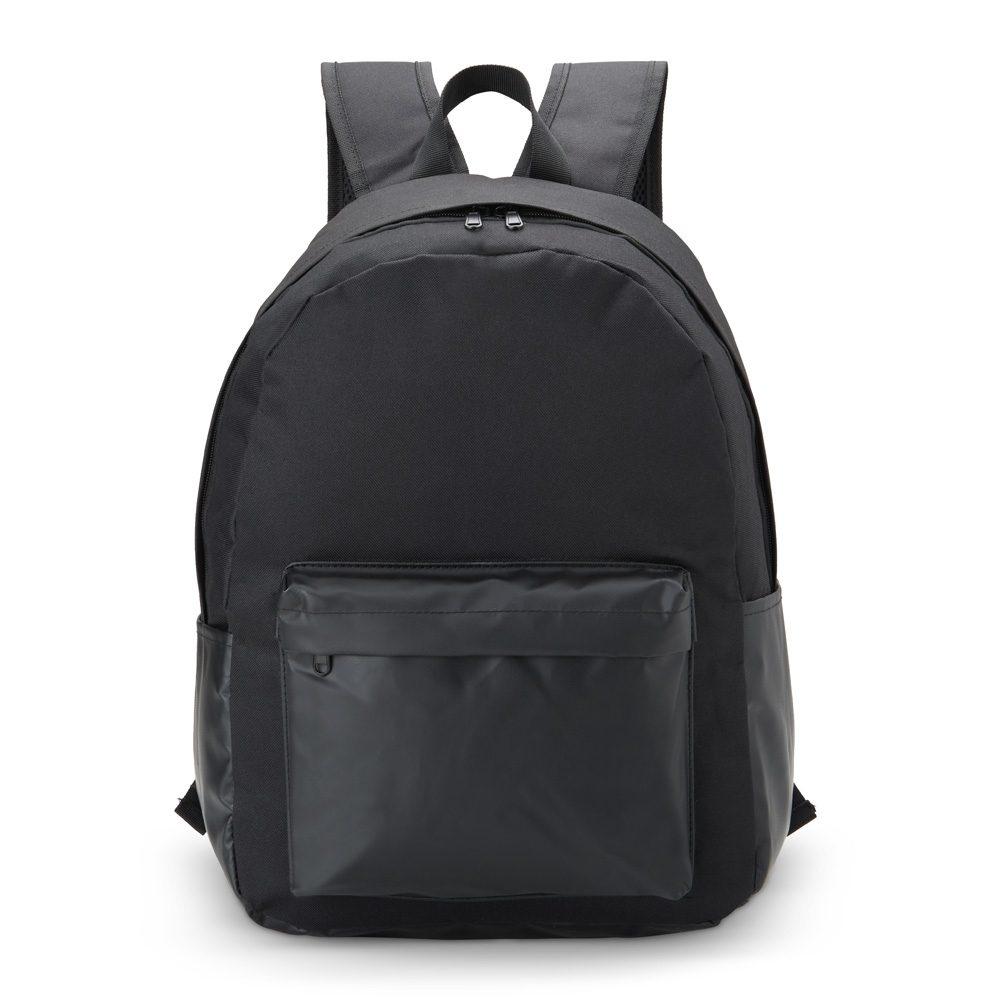 Mochila em Nylon 33 Litros MO1673 na cor Preto, brinde personalizado Sky Brindes