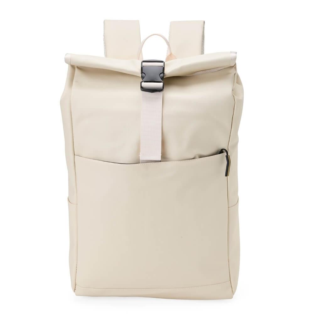 Mochila Impermeável 23 Litros MO1676 na cor Creme, brinde personalizado Sky Brindes