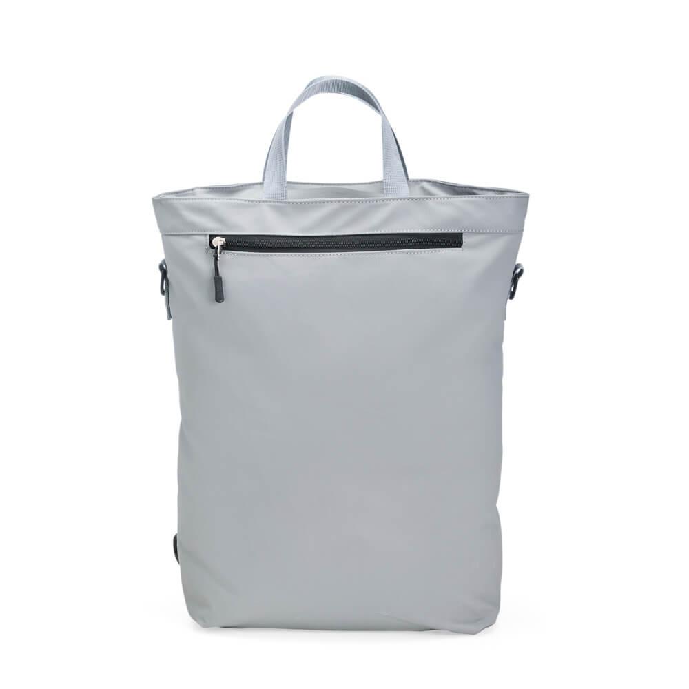 Mochila Slim 18 Litros MO1677 na cor Cinza, brinde personalizado Sky Brindes