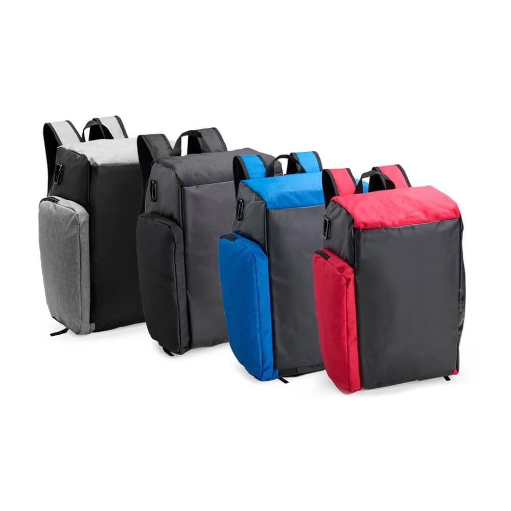 Mochila Poliéster 32 Litros MO1690 na cor Azul, brinde personalizado Sky Brindes