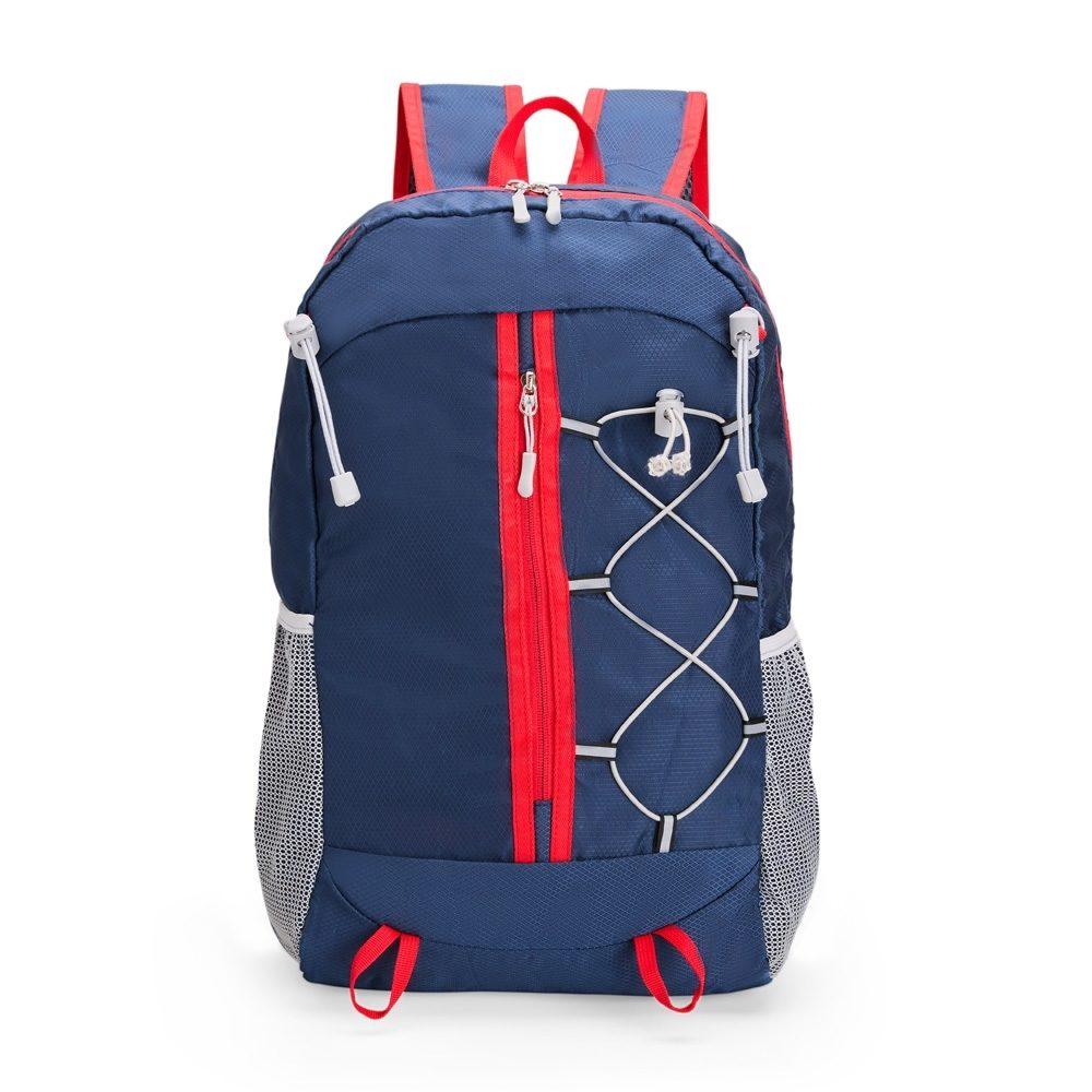 Mochila Dobrável 20 Litros MO1699 na cor Azul, brinde personalizado Sky Brindes