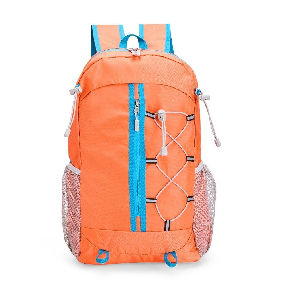 Mochila Dobrável 20 Litros MO1699 na cor Laranja, brinde personalizado Sky Brindes
