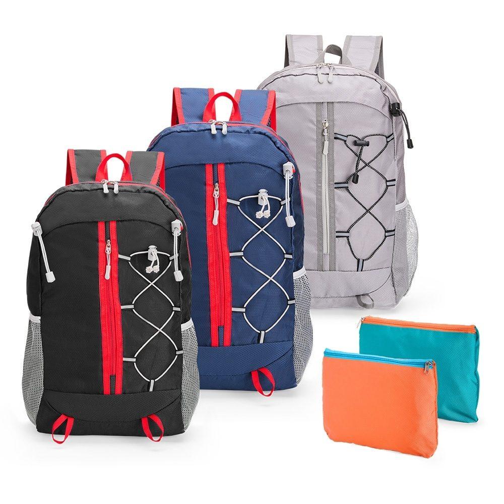 Mochila Dobrável 20 Litros MO1699 na cor Verde, brinde personalizado Sky Brindes