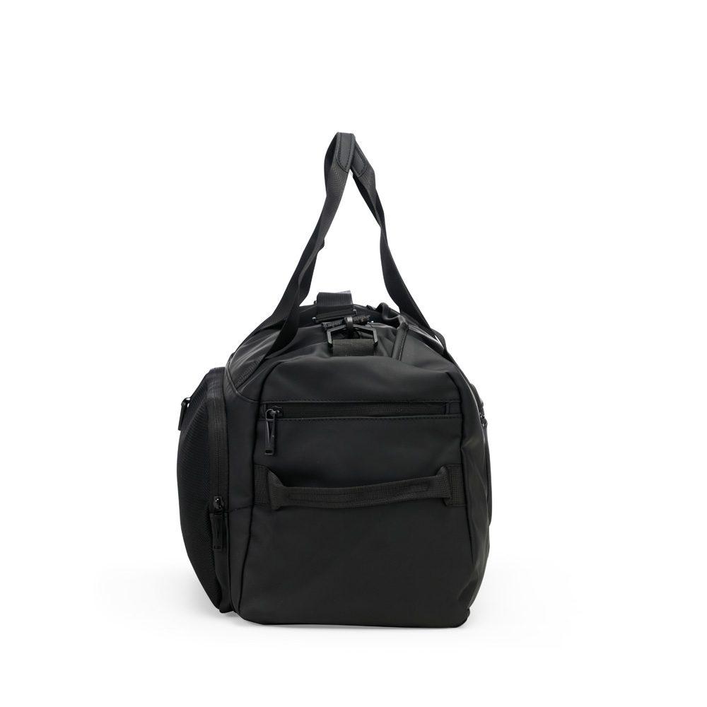 Bolsa Couro Sintético 32 Litros MO1707 na cor Preto, brinde personalizado Sky Brindes