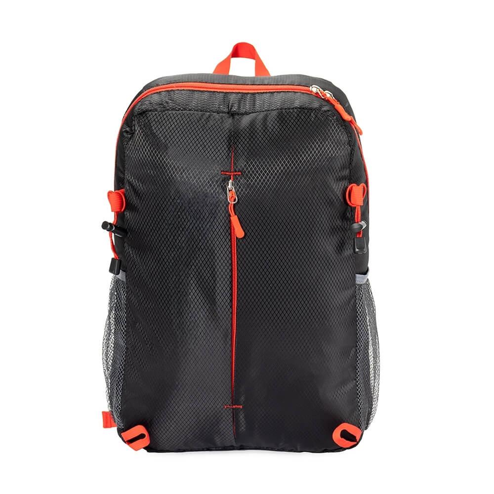 Mochila Dobrável 16 Litros MO1709 na cor Vermelho, brinde personalizado Sky Brindes