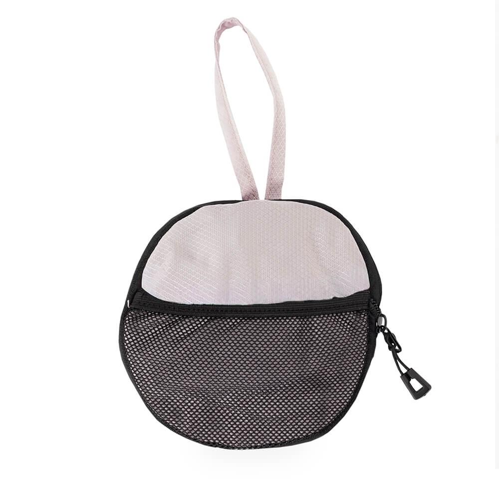 Bolsa Dobrável Poliéster 6 Litros MO1710 na cor Azul claro, brinde personalizado Sky Brindes