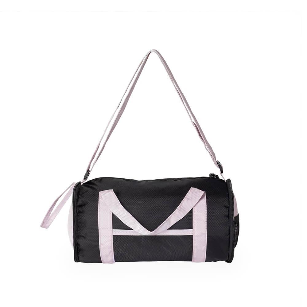 Bolsa Dobrável Poliéster 6 Litros MO1710 na cor Lilás, brinde personalizado Sky Brindes