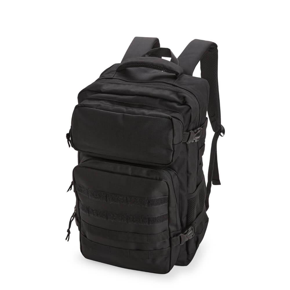 Mochila Oxford 24 Litros MO1715 na cor Preto, brinde personalizado Sky Brindes
