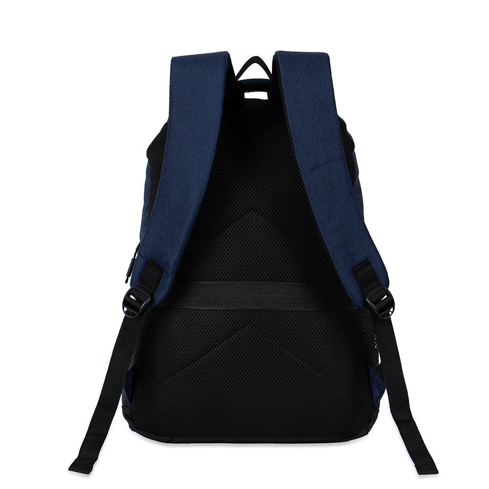 Mochila Oxford 23 Litros MO1719 na cor Azul escuro, brinde personalizado Sky Brindes