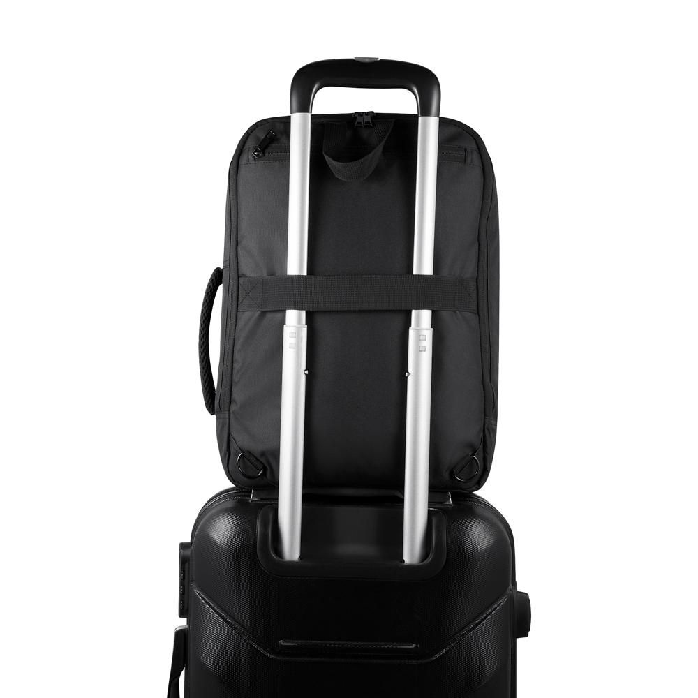 Mochila Pasta Executiva MO1720 na cor Preto, brinde personalizado Sky Brindes