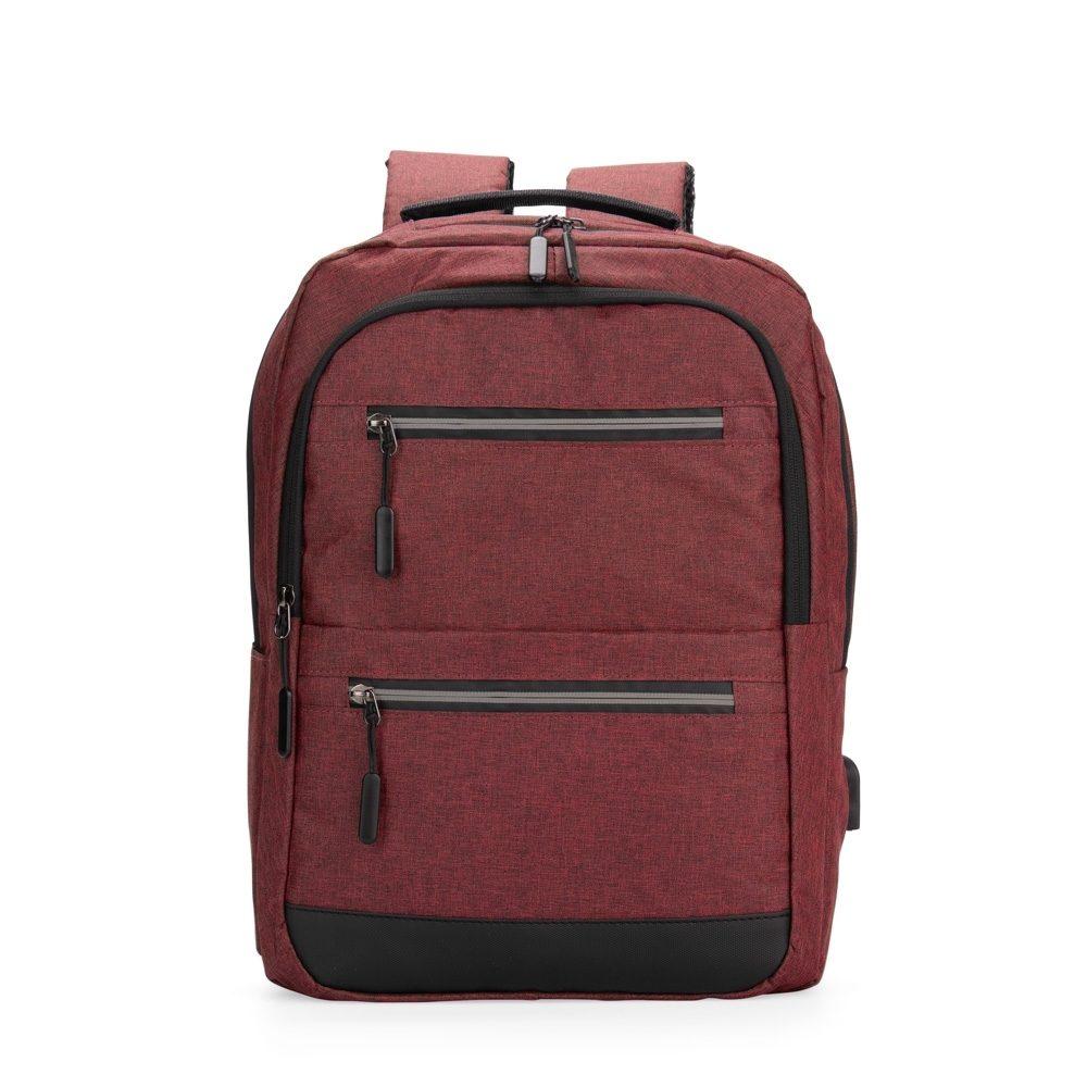 Mochila Oxford 18 Litros MO1724 na cor Vermelho, brinde personalizado Sky Brindes