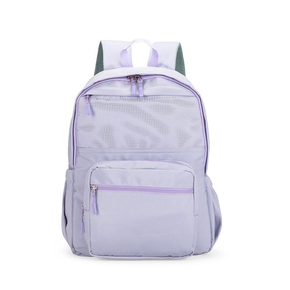Mochila Oxford 23 Litros MO1726 na cor Lilás, brinde personalizado Sky Brindes