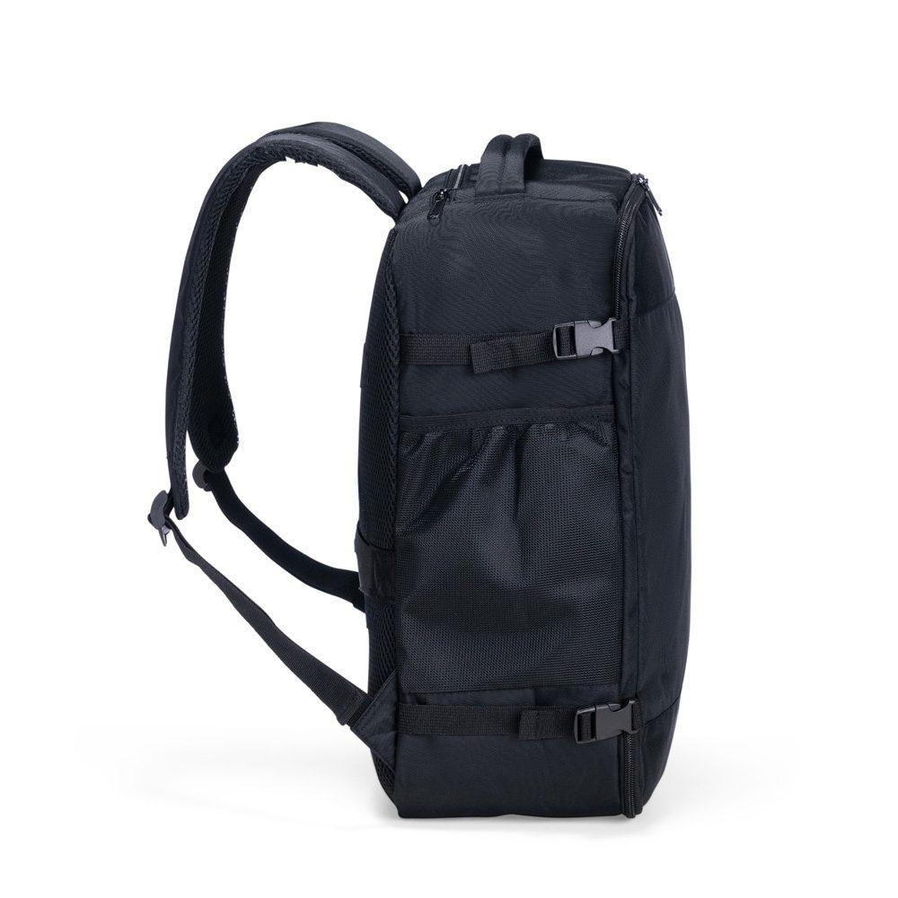 Mochila Nylon 25 Litros MO1728 na cor Preto, brinde personalizado Sky Brindes