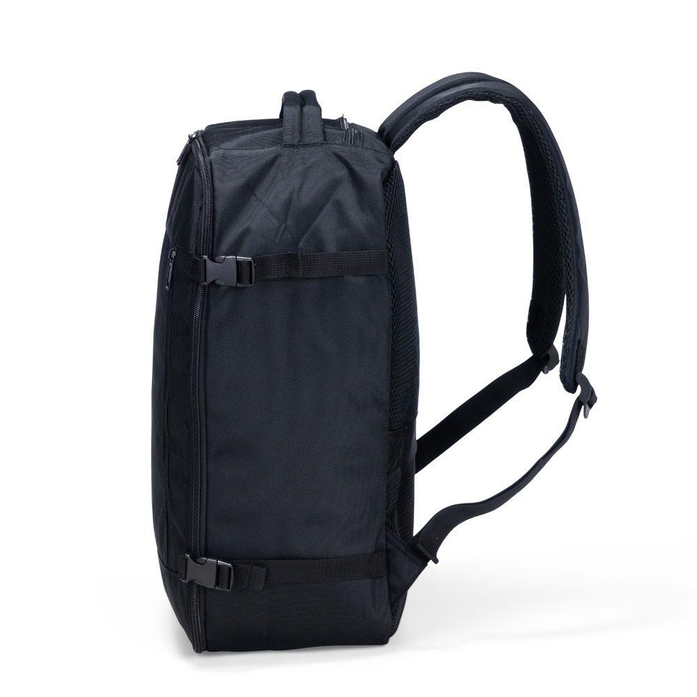Mochila Nylon 25 Litros MO1728 na cor Preto, brinde personalizado Sky Brindes