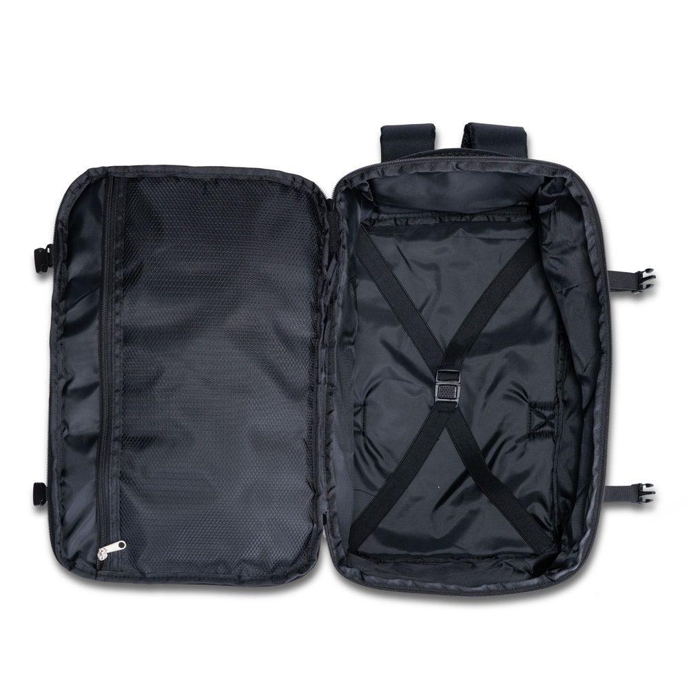 Mochila Nylon 25 Litros MO1728 na cor Preto, brinde personalizado Sky Brindes