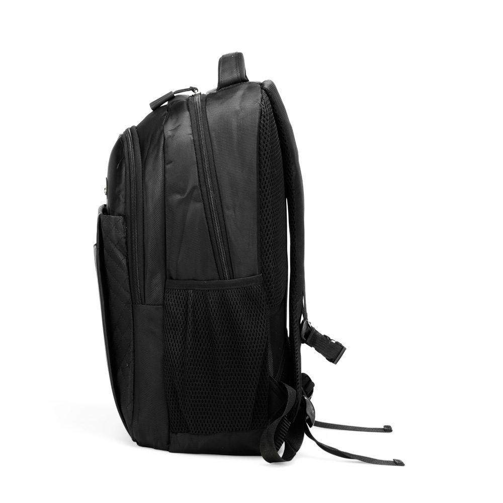 Mochila Jacquard 22 Litros MO1730 na cor Preto, brinde personalizado Sky Brindes