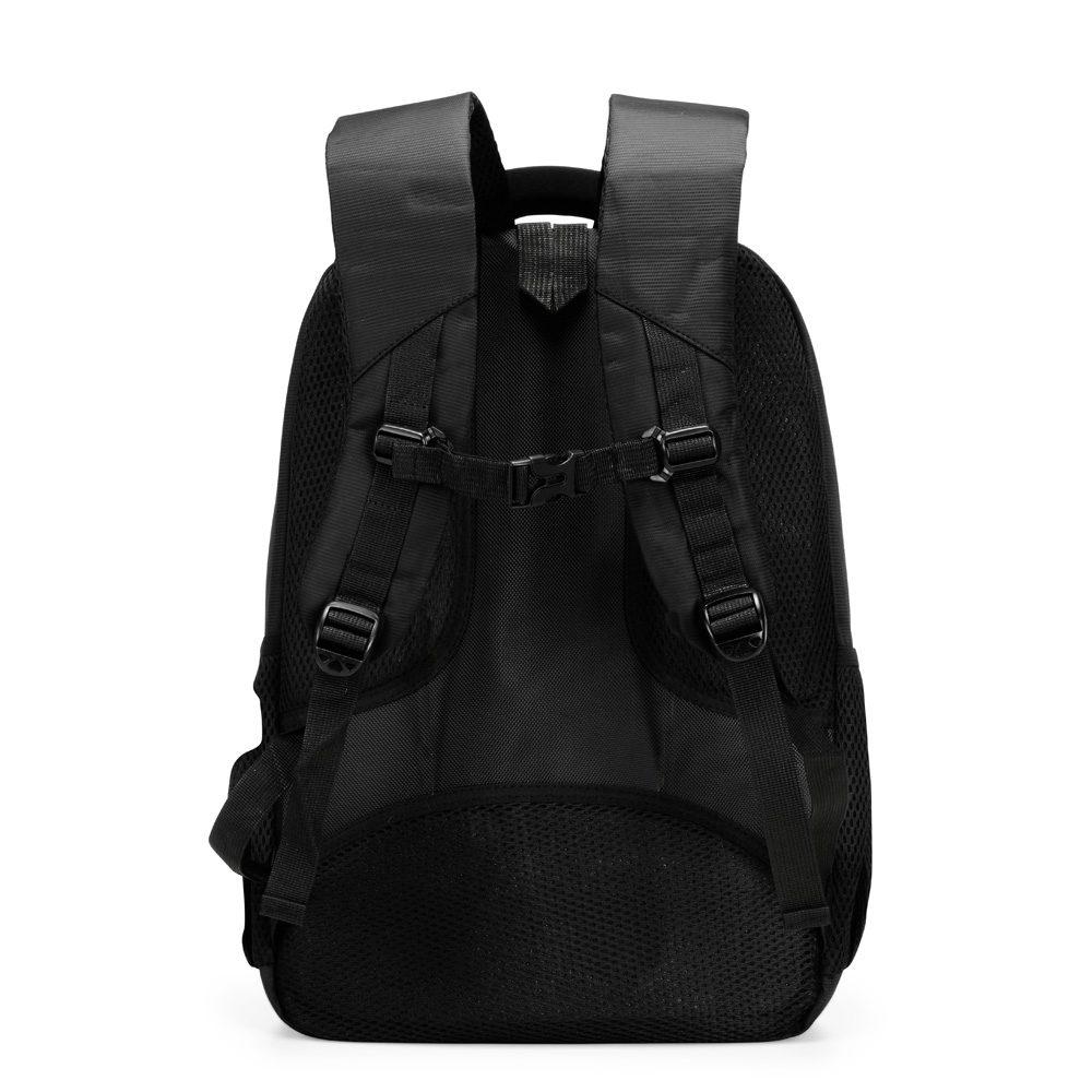 Mochila Jacquard 22 Litros MO1730 na cor Preto, brinde personalizado Sky Brindes