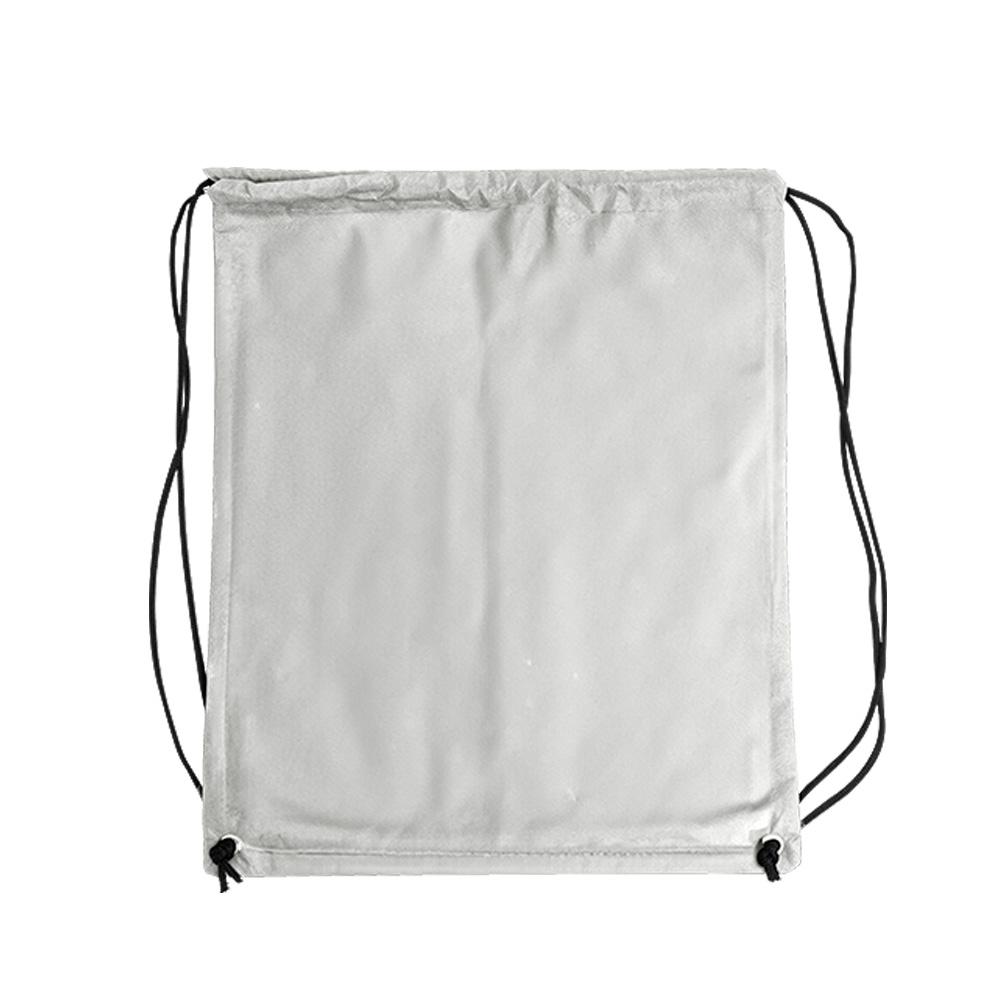 Sacochila tnt MO1733 na cor Branco, brinde personalizado Sky Brindes