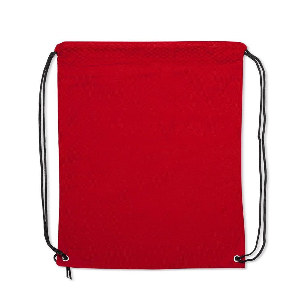 Sacochila tnt MO1733 na cor Preto, brinde personalizado Sky Brindes
