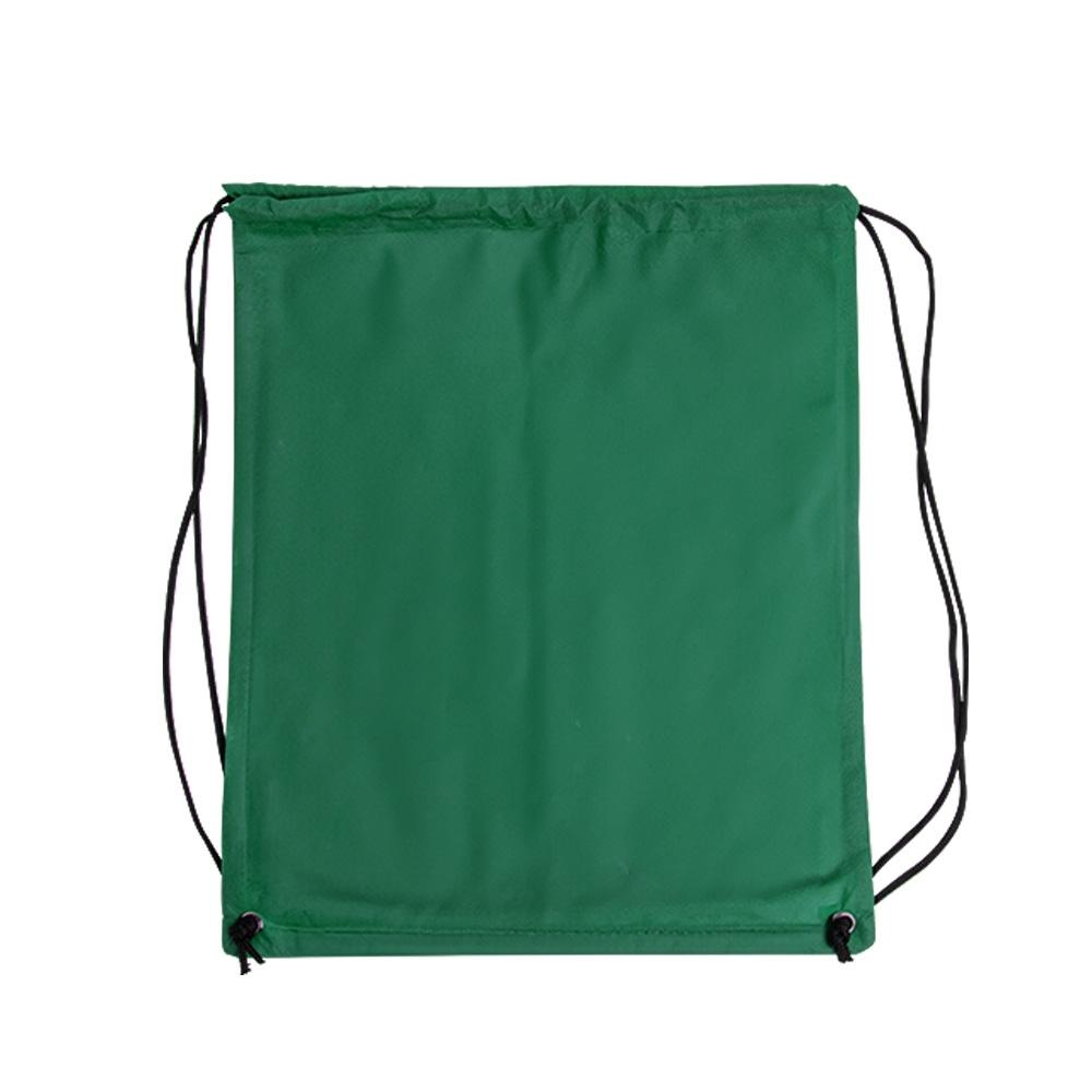 Sacochila tnt MO1733 na cor Verde, brinde personalizado Sky Brindes