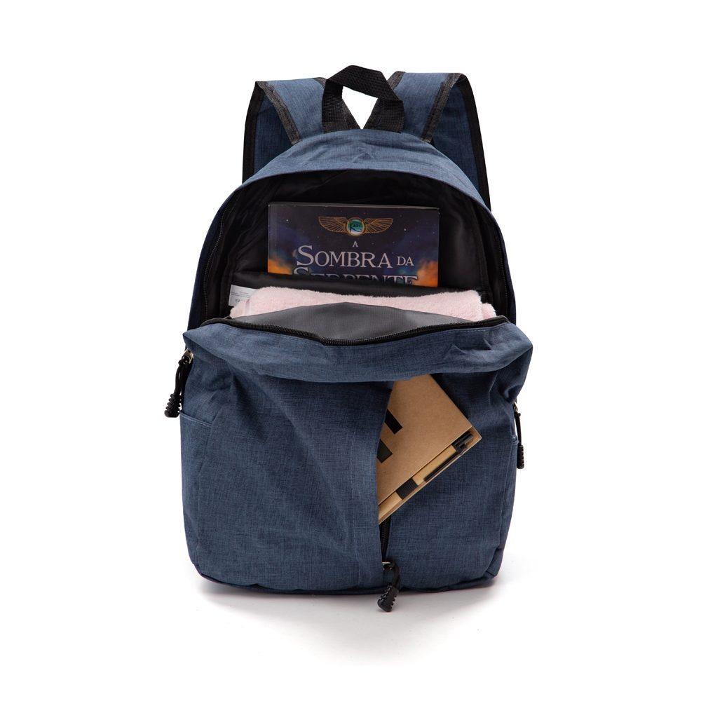 Mochila p notebook MO1738 na cor Azul, brinde personalizado Sky Brindes
