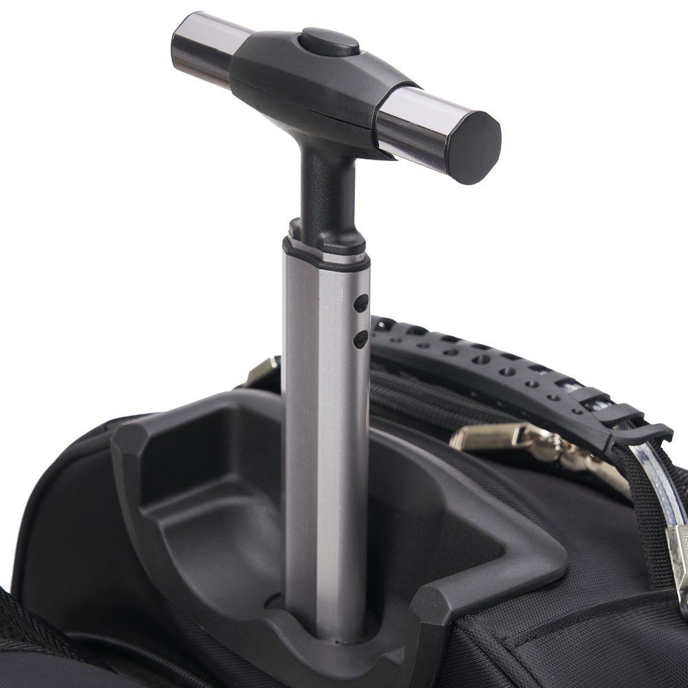 Mochila de carrinho padrão bagagem de mão 38l MO1743 na cor Preto, brinde personalizado Sky Brindes