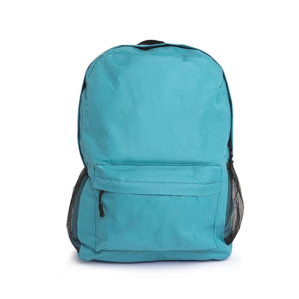 Mochila nylon 18l MO1745 na cor Azul celeste, brinde personalizado Sky Brindes