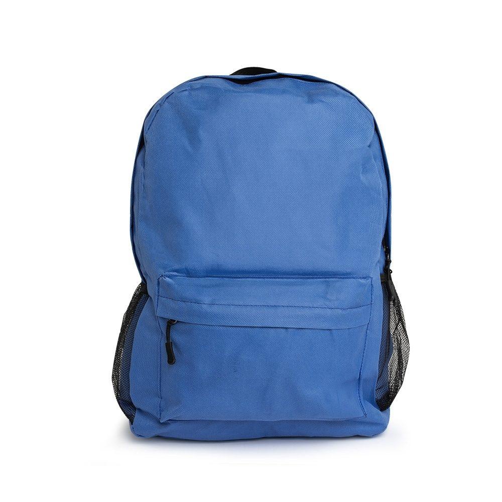 Mochila nylon 18l MO1745 na cor Azul, brinde personalizado Sky Brindes