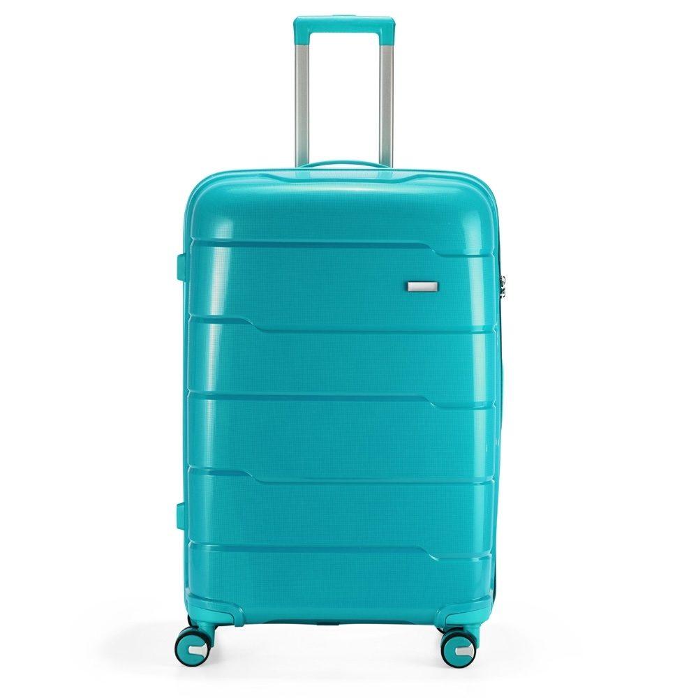 Mala de viagem 95 litros MO1746 na cor Verde água, brinde personalizado Sky Brindes