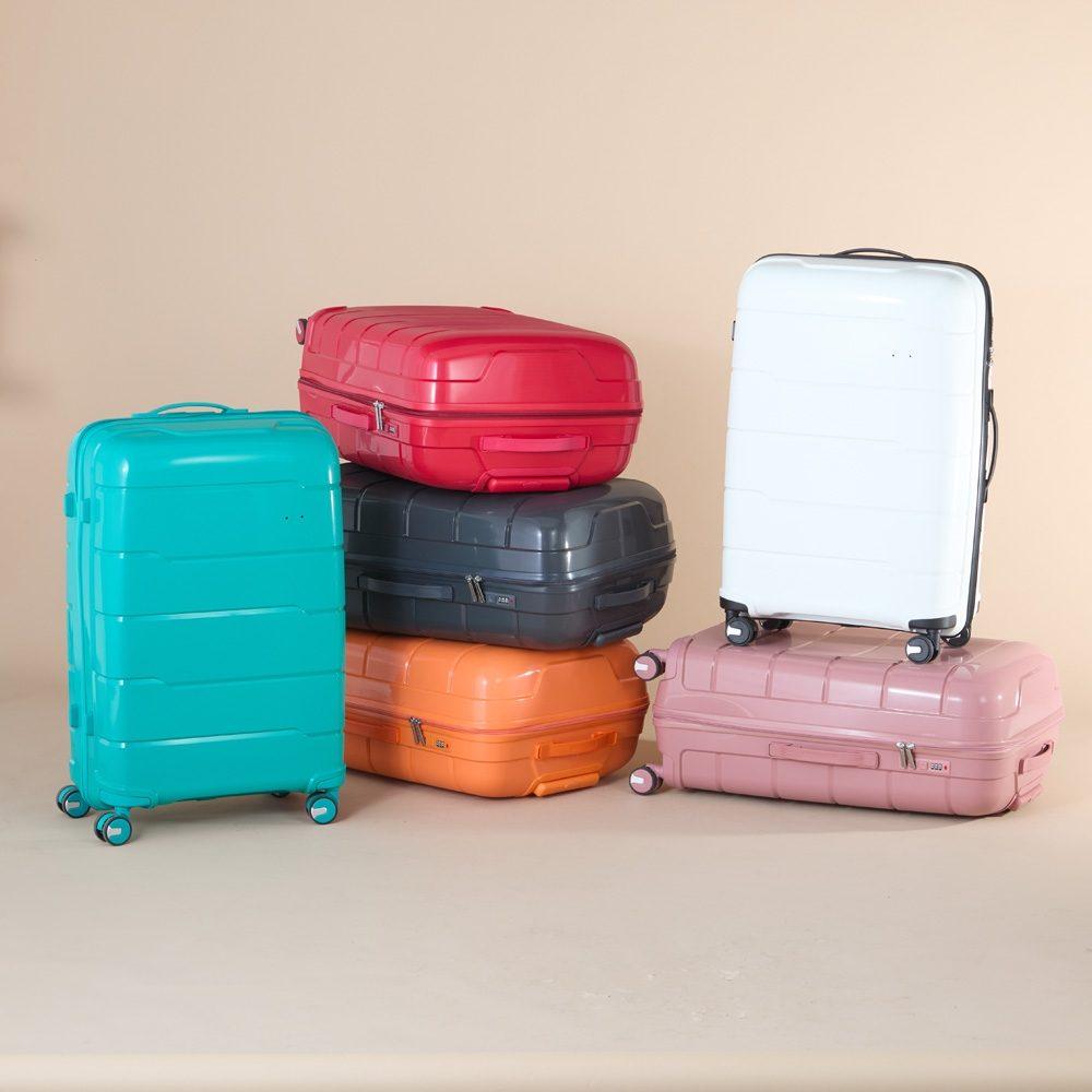 Mala de viagem 95 litros MO1746 na cor Verde água, brinde personalizado Sky Brindes