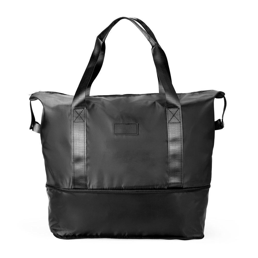 Mochila de couro sintético 41l MO1749 na cor Preto, brinde personalizado Sky Brindes