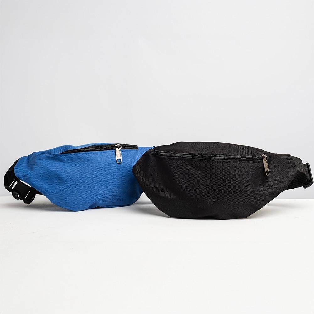 Pochete oxford MO1755 na cor Preto, brinde personalizado Sky Brindes