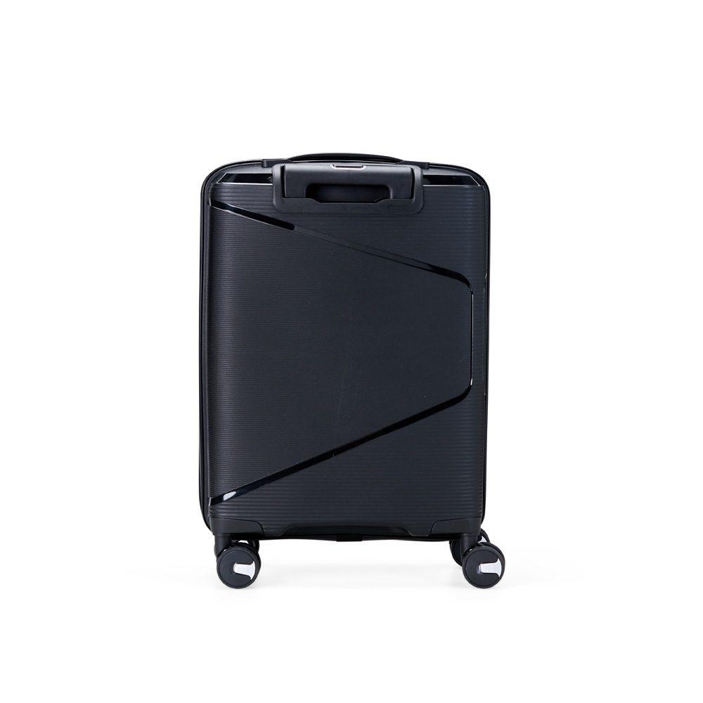 Mala de viagem 37l MO1759 na cor Preto, brinde personalizado Sky Brindes