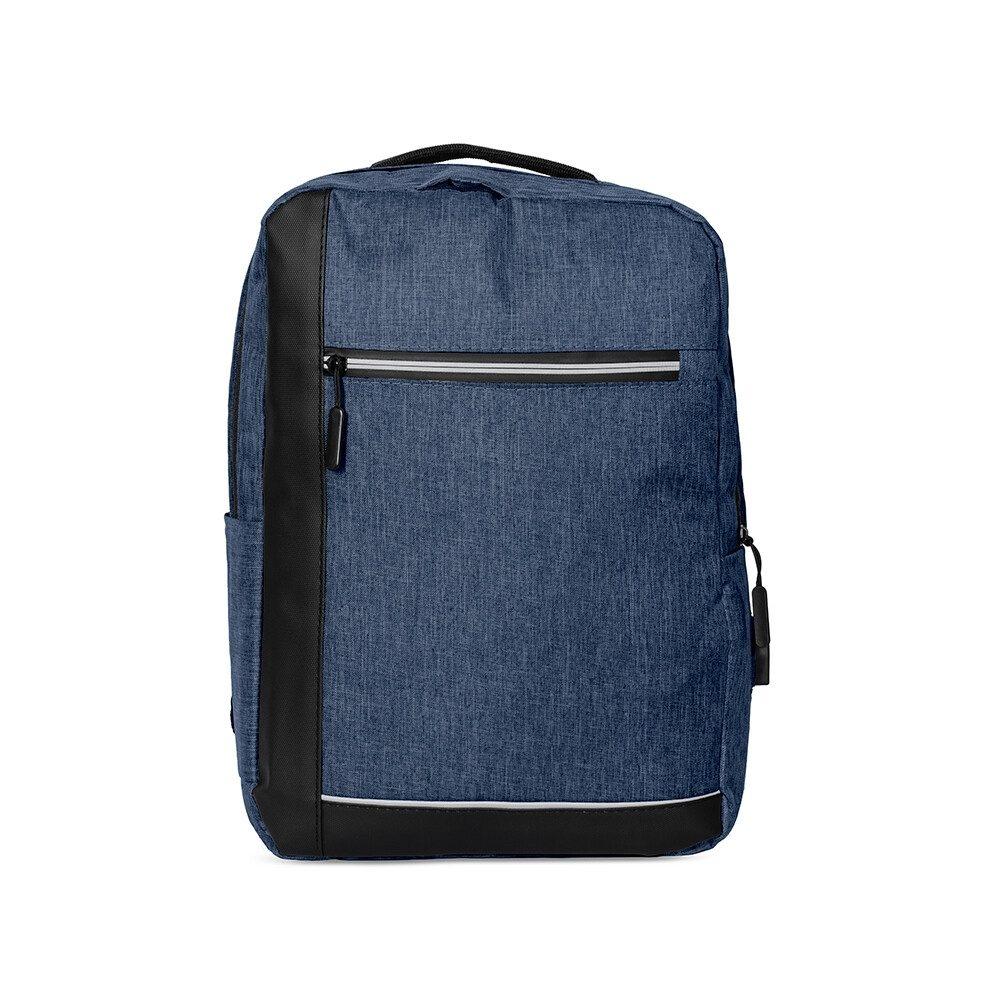 Mochila de poliéster 15 litros MO1760 na cor Azul, brinde personalizado Sky Brindes