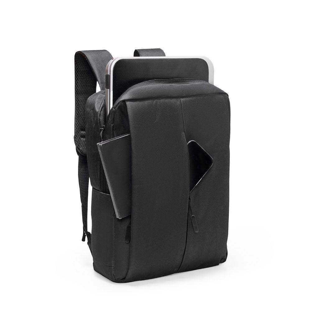 Mochila de poliéster 15 litros MO1760 na cor Azul, brinde personalizado Sky Brindes