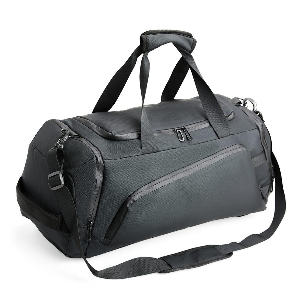 Bolsa couro sintético 35l MO1766 na cor Preto, brinde personalizado Sky Brindes