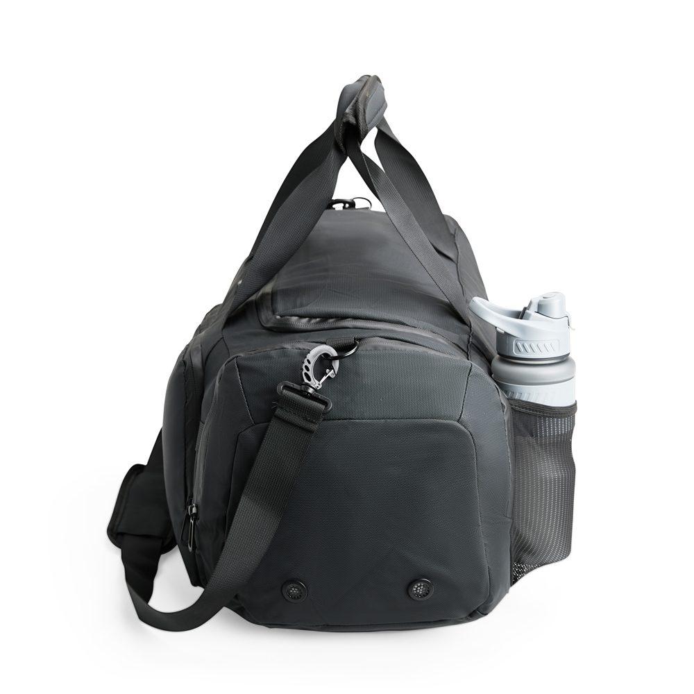 Bolsa couro sintético 35l MO1766 na cor Preto, brinde personalizado Sky Brindes