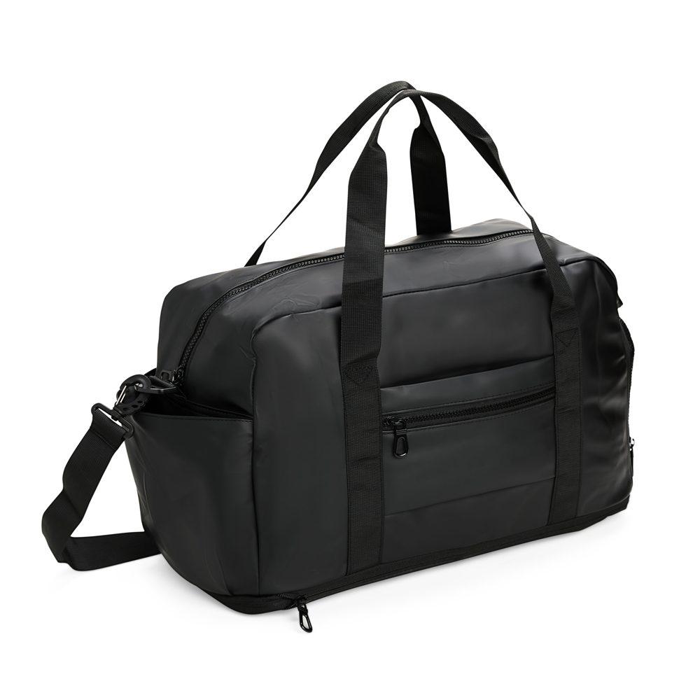 Bolsa couro sintético 44l MO1767 na cor Preto, brinde personalizado Sky Brindes
