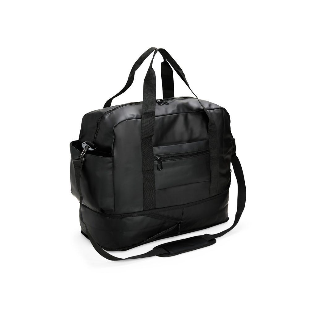 Bolsa couro sintético 44l MO1767 na cor Preto, brinde personalizado Sky Brindes