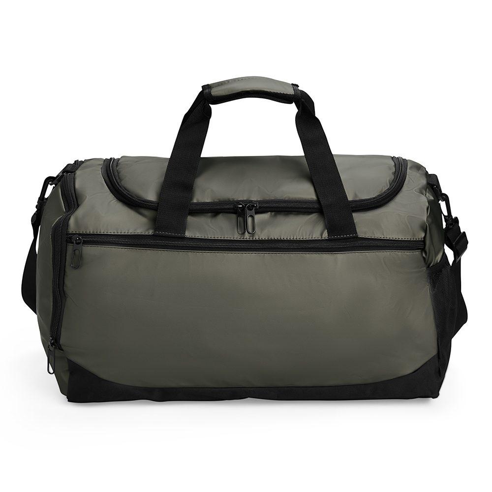 Bolsa couro sintético 36l MO1769 na cor Cinza, brinde personalizado Sky Brindes