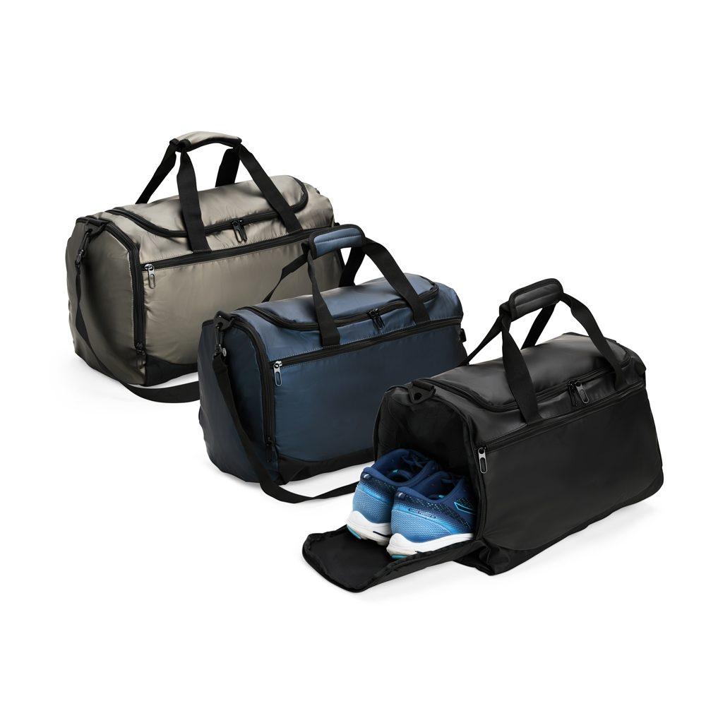 Bolsa couro sintético 36l MO1769 na cor Azul escuro, brinde personalizado Sky Brindes