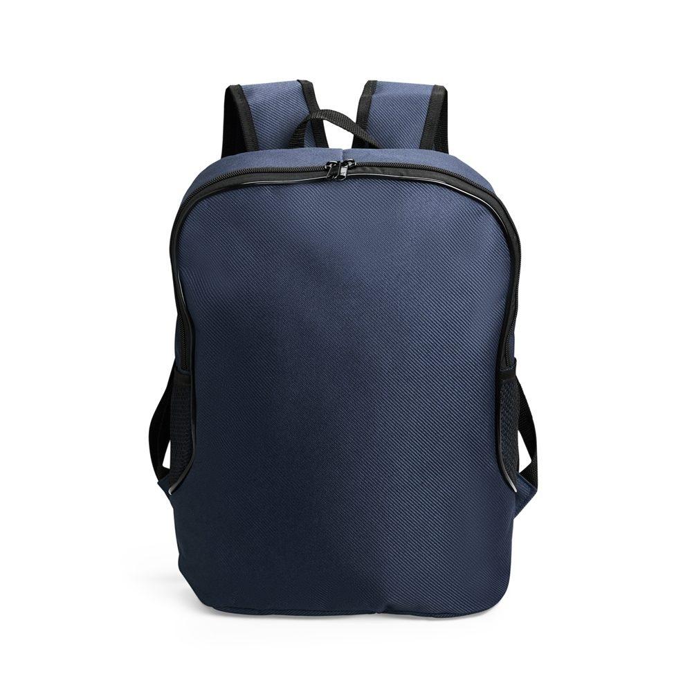 Mochila poliéster 18 litros MO1771 na cor Azul, brinde personalizado Sky Brindes