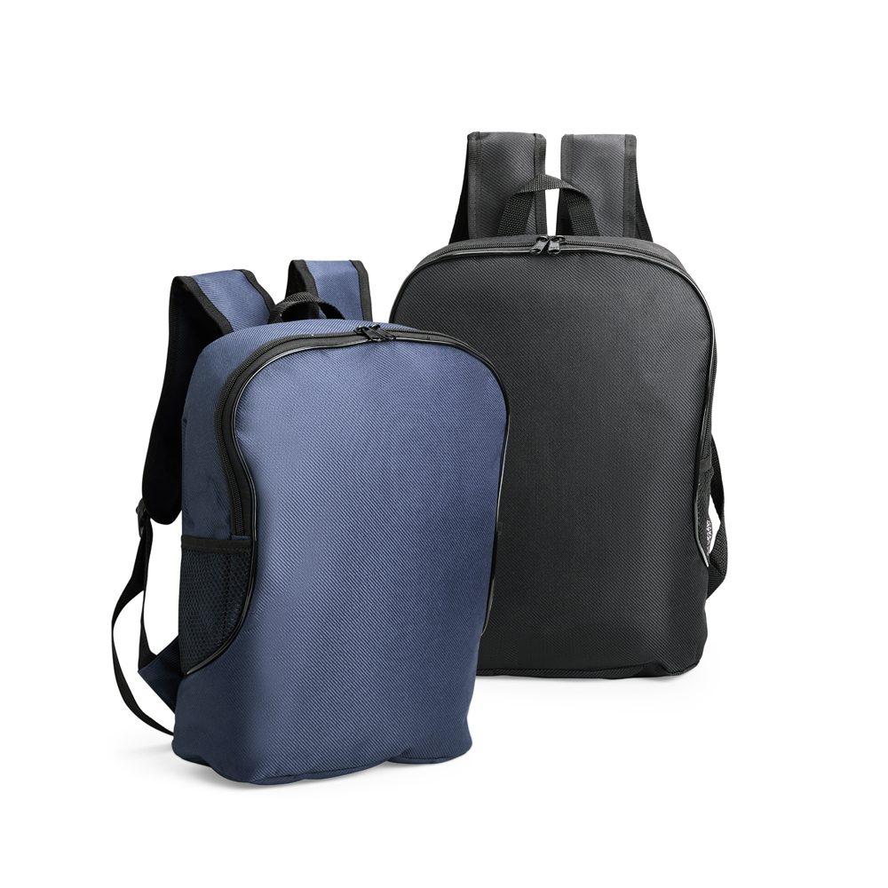 Mochila poliéster 18 litros MO1771 na cor Azul, brinde personalizado Sky Brindes