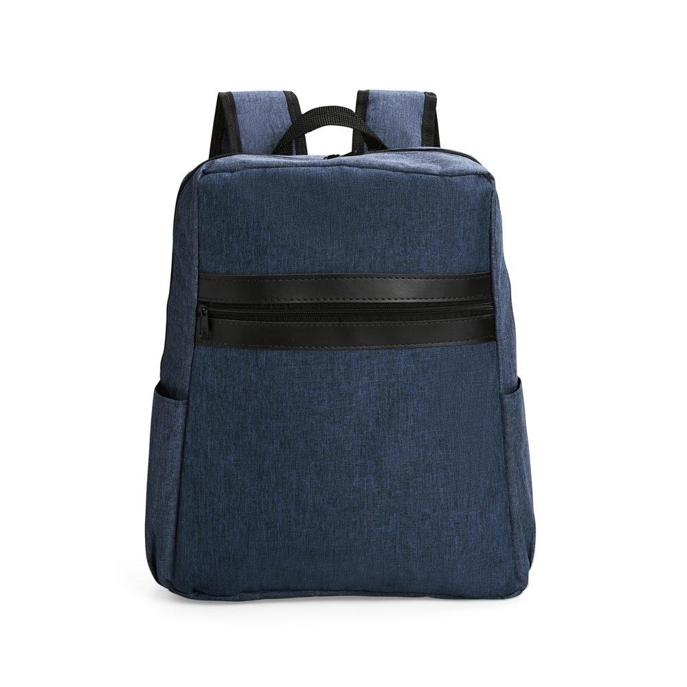 Mochila poliéster 18 litros MO1772 na cor Azul, brinde personalizado Sky Brindes