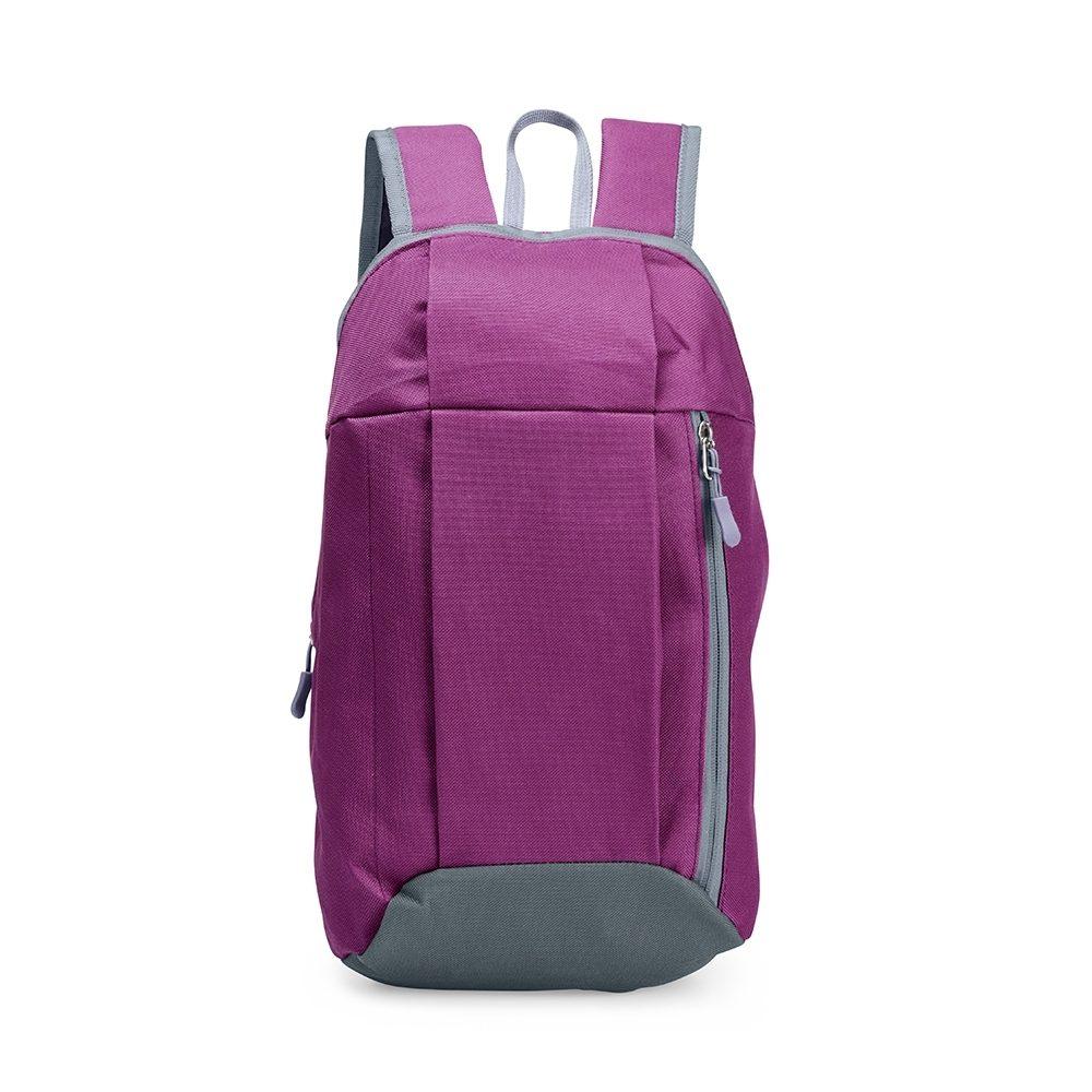 Mochila poliéster 9 litros MO1773 na cor Rosa, brinde personalizado Sky Brindes